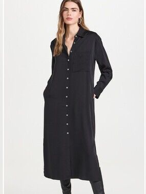 AYR The Deepest End Dresd Black Silk Size Large